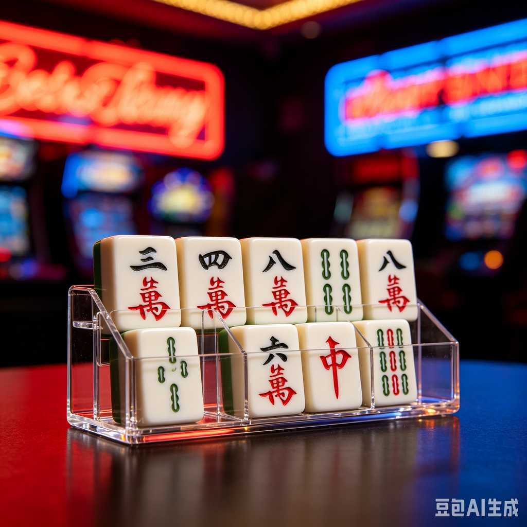 green transparent mahjong tiles